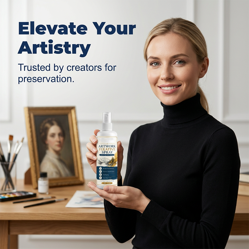 🥳2026 HEISSER VERKAUF🥳💞ÜBER 50.000 VERKAUFT!🎨🖌️Schnelltrocknendes Fixierspray – Schützt Kohle- und Pastellfarben vor Verschmieren. Ultrafeiner Nebel, kein Tropfen. Mattes Finish, die Farben bleiben farbtreu! 🛡️✨