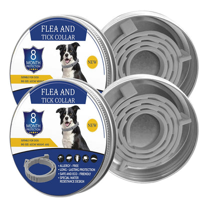 🥳HEISSER SALE 2026🥳💞50.000+ VERKAUFT!  Verstellbare Floh- und Zeckenhalsbänder für Hunde und Katzen