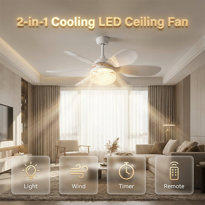 🥳HEISSER SALE 2026🥳💞50.000+ VERKAUFT!👵❤️  2-in-1 LED-Deckenventilator mit Kühlung