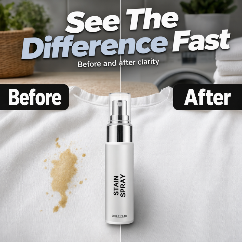🔥🧽Fleckenentferner-Spray für Kleidung, Schuhe und Netzstoffe