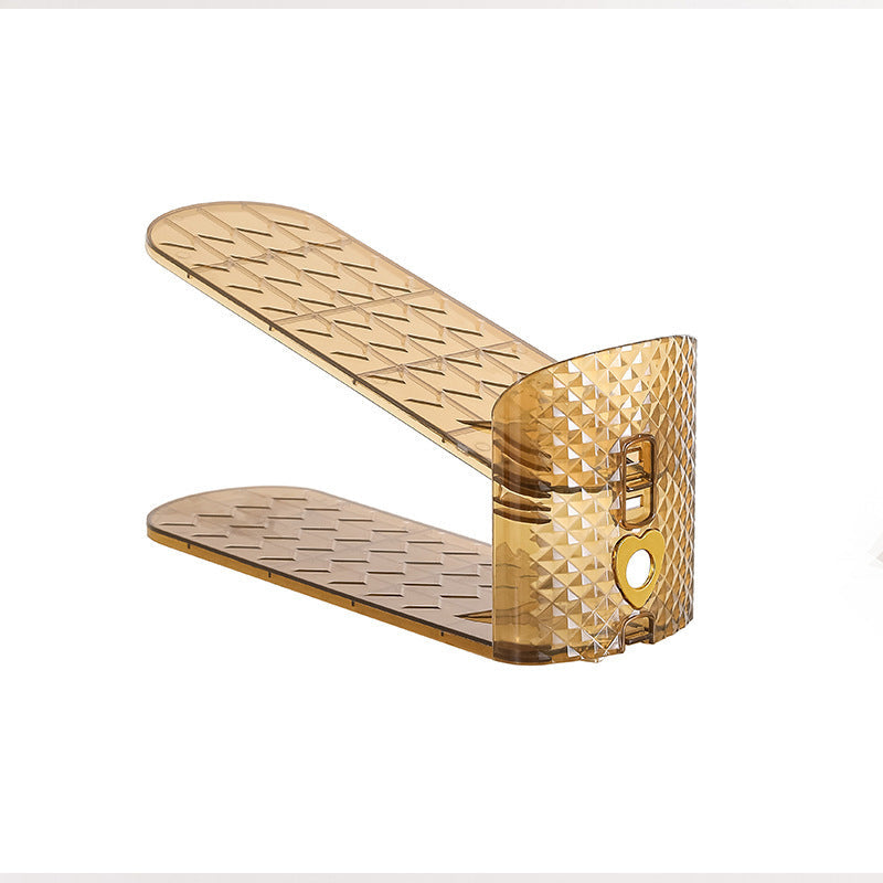 Verstellbares, zweistöckiges Schuhregal