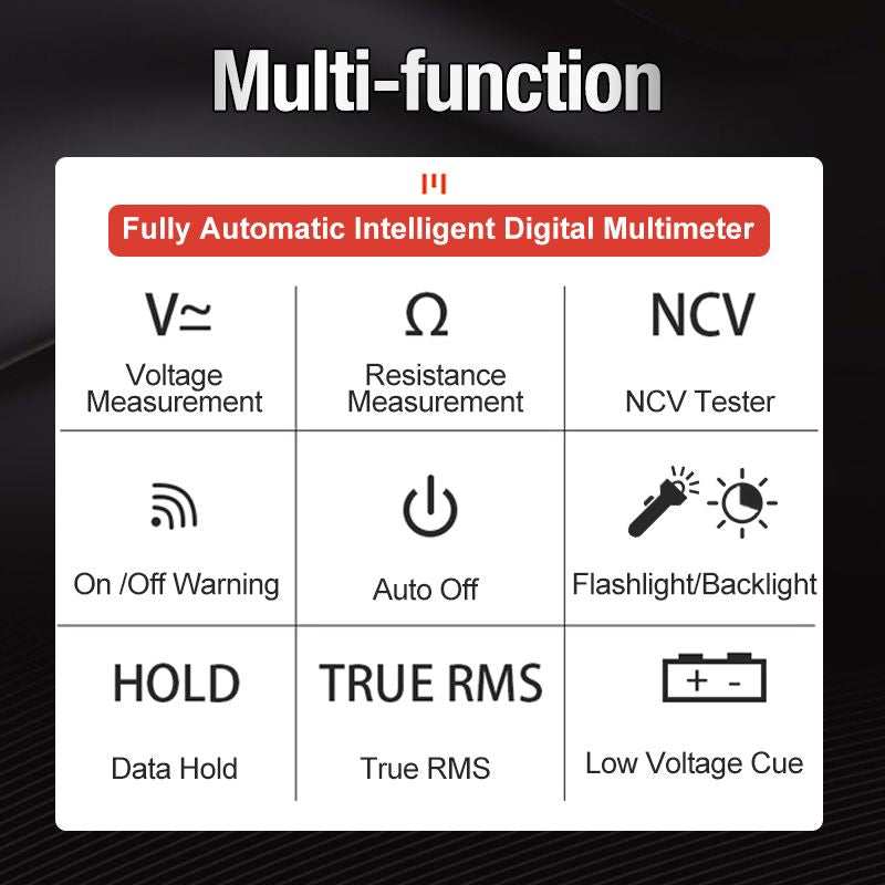 Vollautomatisches intelligentes Digitalmultimeter