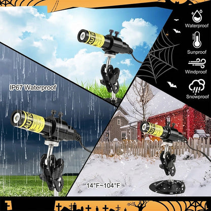 ⏳Zeitlich begrenztes Special⏰Halloween-Laserlicht-Spukhaus
