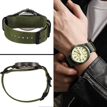 ⏳Zeitlich begrenztes Angebot⏰ Herren-Quarzuhr mit Leuchtanzeige – Doppeltes Leuchten, 30M Wasserresistent, Datumsanzeige 🕶️