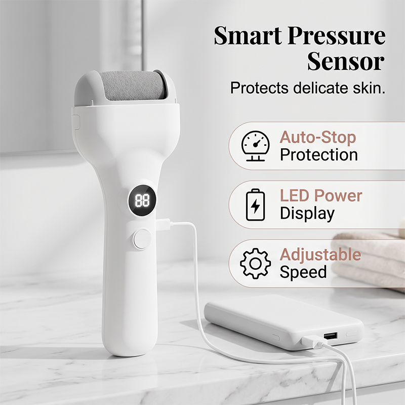 🥳HEISSER SALE 2026🥳💞50.000+ VERKAUFT!👵❤️  Wiederaufladbares elektrisches Pediküregerät mit intelligentem Drucksensor
