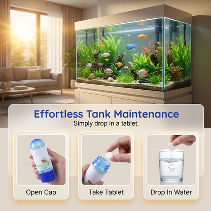 🥳HEISSER SALE 2026🥳💞50.000+ VERKAUFT!👵❤️  Tabletten zur Algenentfernung im Aquarium