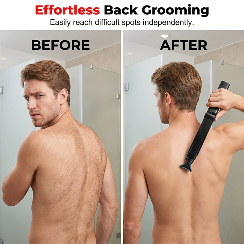 🪒🔥Körpertrimmer für Männer, der überall hinkommt – Präzise, kabellos & wasserdicht – Perfekt für Bart, Körper & Intimzone ✨