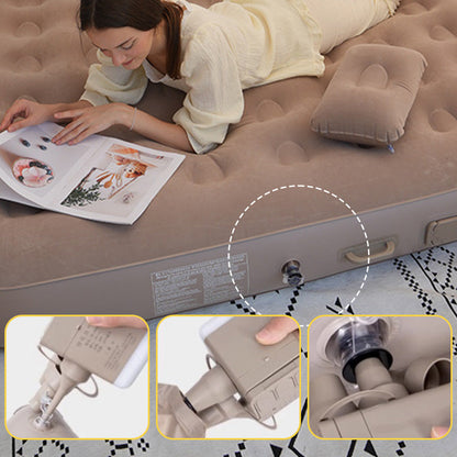 🛏️ 50% RABATT! 💨 Tragbare Luftmatratze mit eingebauter Pumpe – Integrierte Pumpe, kompakte Verpackung & schneller Aufbau – Ideal für Camping, Gäste & Reisen 🏕️
