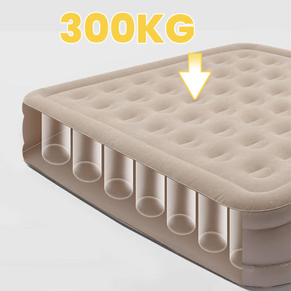 🛏️ 50% RABATT! 💨 Tragbare Luftmatratze mit eingebauter Pumpe – Integrierte Pumpe, kompakte Verpackung & schneller Aufbau – Ideal für Camping, Gäste & Reisen 🏕️