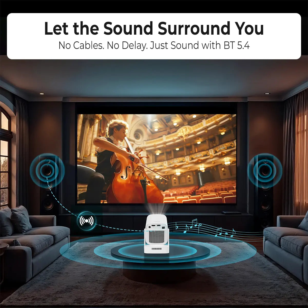Smart 4K Projector