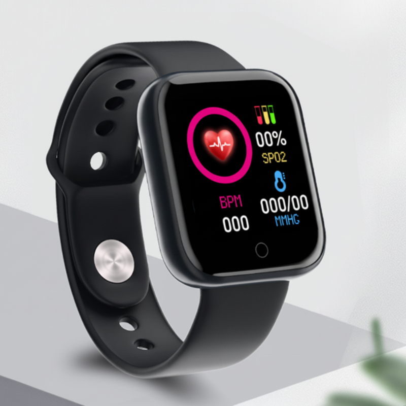 ⌚ Intelligentes Sportarmband mit 24-Stunden-Gesundheitsüberwachung 🫀 Herzfrequenz, Blutdruck und Blutsauerstoff, verschiedene Sportmodi, direktes USB-Laden, Benachrichtigungen, leichtes Design aus Titanlegierung