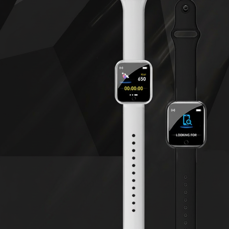 ⌚ Intelligentes Sportarmband mit 24-Stunden-Gesundheitsüberwachung 🫀 Herzfrequenz, Blutdruck und Blutsauerstoff, verschiedene Sportmodi, direktes USB-Laden, Benachrichtigungen, leichtes Design aus Titanlegierung