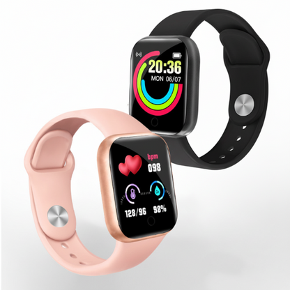 ⌚ Intelligentes Sportarmband mit 24-Stunden-Gesundheitsüberwachung 🫀 Herzfrequenz, Blutdruck und Blutsauerstoff, verschiedene Sportmodi, direktes USB-Laden, Benachrichtigungen, leichtes Design aus Titanlegierung