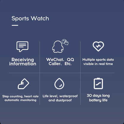 ⌚ Intelligentes Sportarmband mit 24-Stunden-Gesundheitsüberwachung 🫀 Herzfrequenz, Blutdruck und Blutsauerstoff, verschiedene Sportmodi, direktes USB-Laden, Benachrichtigungen, leichtes Design aus Titanlegierung