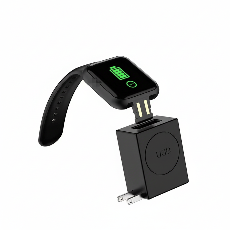 ⌚ Intelligentes Sportarmband mit 24-Stunden-Gesundheitsüberwachung 🫀 Herzfrequenz, Blutdruck und Blutsauerstoff, verschiedene Sportmodi, direktes USB-Laden, Benachrichtigungen, leichtes Design aus Titanlegierung