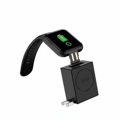 ⌚ Intelligentes Sportarmband mit 24-Stunden-Gesundheitsüberwachung 🫀 Herzfrequenz, Blutdruck und Blutsauerstoff, verschiedene Sportmodi, direktes USB-Laden, Benachrichtigungen, leichtes Design aus Titanlegierung