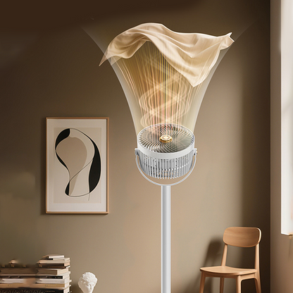 🥳2026 HEISSER VERKAUF🥳💞ÜBER 50.000 VERKAUFT!🌀🌿 50 % RABATT! Flüsterleiser, verstellbarer Standventilator – 4 Höhen, 5 Geschwindigkeiten, neigbarer Kopf. Leiser Motor, tragbar und per USB-C aufladbar. Für eine angenehme Brise in jedem Raum! 🔇✨