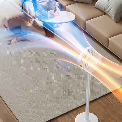 🥳2026 HEISSER VERKAUF🥳💞ÜBER 50.000 VERKAUFT!🌀🌿 50 % RABATT! Flüsterleiser, verstellbarer Standventilator – 4 Höhen, 5 Geschwindigkeiten, neigbarer Kopf. Leiser Motor, tragbar und per USB-C aufladbar. Für eine angenehme Brise in jedem Raum! 🔇✨