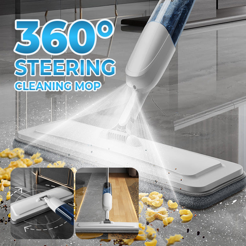 🥳HEISSER SALE 2026🥳💞50.000+ VERKAUFT!👵❤️  Vielseitiger 360°-Lenk-Wischmopp mit großem Wassertank