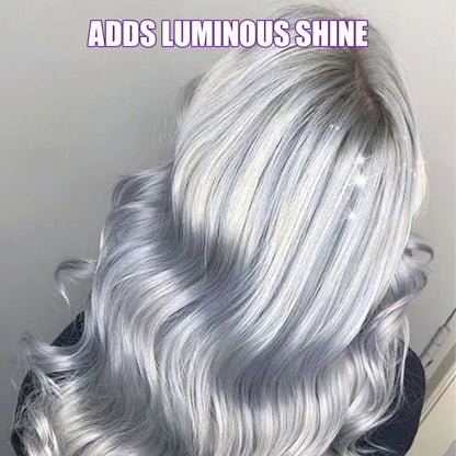 👱‍♀️Du möchtest deine Haarfarbe aufhellen? Dein Haar braucht dringend Pflege! Feuchtigkeitsspendende lila Haarmaske mit langanhaltendem Duft