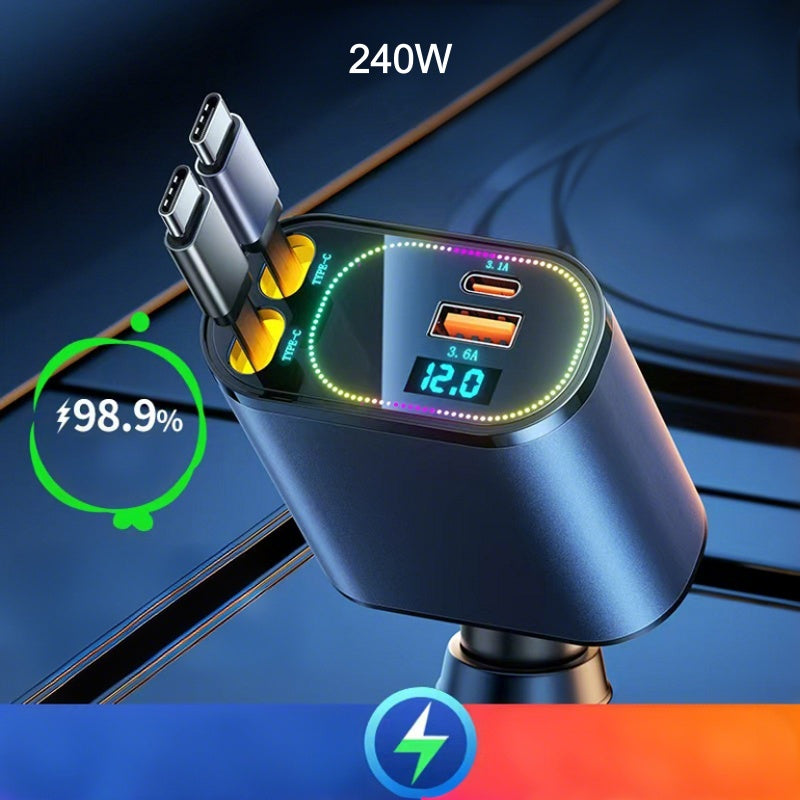 🥳HEISSER SALE 2026🥳💞50.000+ VERKAUFT!👵❤️  4-in-1-Autoladegerät mit Einzugsmechanismus