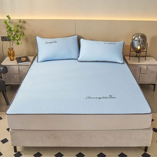 🥳HEISSER SALE 2026🥳💞50.000+ VERKAUFT!👵❤️  2-teiliges Set mit Spannbettlaken und kühlendem Ice Silk Matratzenbezug