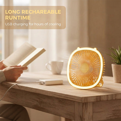 🥳HEISSER SALE 2026🥳💞50.000+ VERKAUFT!👵❤️  3-in-1-Luftzirkulationsventilator mit LED-Beleuchtung
