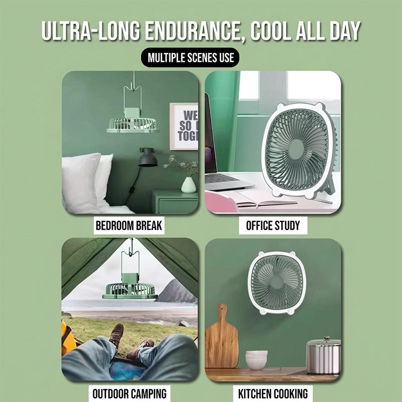 🥳HEISSER SALE 2026🥳💞50.000+ VERKAUFT!👵❤️  3-in-1-Luftzirkulationsventilator mit LED-Beleuchtung