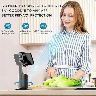 Christmas Gift 360° Rotation Smart Auto Face Object Tracking Holder