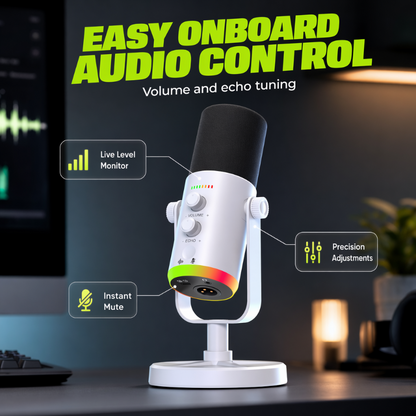 🥳HEISSER SALE 2026🥳💞50.000+ VERKAUFT!👵❤️  USB-XLR-Aufnahmemikrofon mit Echounterdrückung