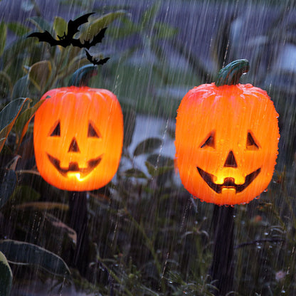 🎃🔥 50% RABATT! Halloween Solar-Kürbis Gartenstecker ✨ Wasserdicht, LED-Gartenleuchte für Rasen, Garten und Terrasse