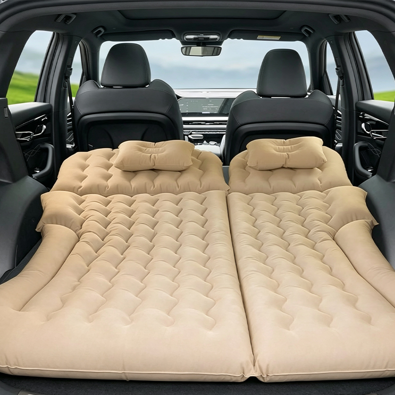 ✨ Multifunktionale aufblasbare Auto-Matratze – Aufpumpen, ausstrecken – Ihre Schlaflösung für Roadtrips – Perfekt für Camping, Reisen & lange Fahrten 🛏️