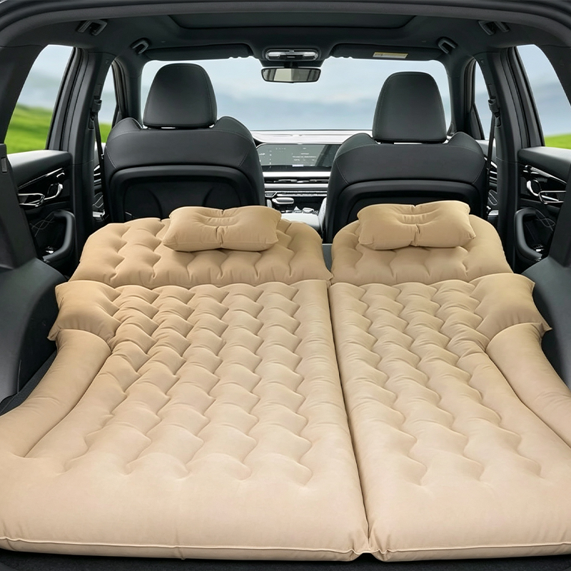 ✨ Multifunktionale aufblasbare Auto-Matratze – Aufpumpen, ausstrecken – Ihre Schlaflösung für Roadtrips – Perfekt für Camping, Reisen & lange Fahrten 🛏️