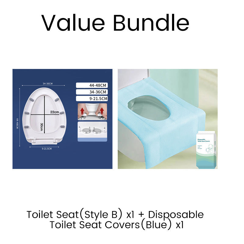 🥳HEISSER SALE 2026🥳💞50.000+ VERKAUFT!👵❤️  Langlebiger WC-Sitz mit Absenkautomatik