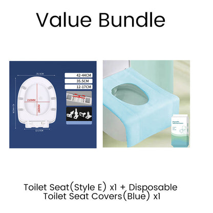 🥳HEISSER SALE 2026🥳💞50.000+ VERKAUFT!👵❤️  Langlebiger WC-Sitz mit Absenkautomatik