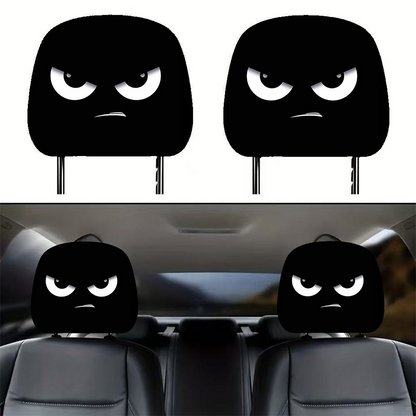 🎃💀Halloween-Vorverkaufs-Sonderedition: Lustige und originelle Auto-Kopfstützenbezüge, die Ihre Freunde erschrecken werden!