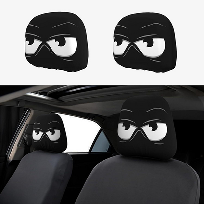 🎃💀Halloween-Vorverkaufs-Sonderedition: Lustige und originelle Auto-Kopfstützenbezüge, die Ihre Freunde erschrecken werden!