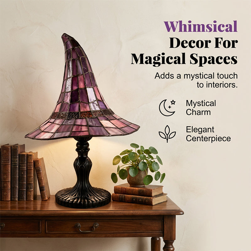 🥳HEISSER SALE 2026🥳💞50.000+ VERKAUFT!👵❤️  Bezauberndes Ambiente – Hexenlampe aus Buntglas