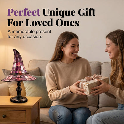 🥳HEISSER SALE 2026🥳💞50.000+ VERKAUFT!👵❤️  Bezauberndes Ambiente – Hexenlampe aus Buntglas