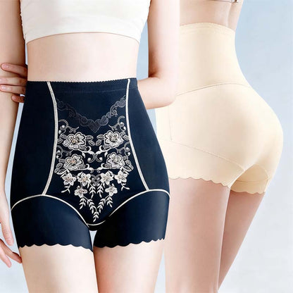 🥳HEISSER SALE 2026🥳💞50.000+ VERKAUFT!👵❤️ Damen-Slips mit Stickerei, hohem Bund und Bauchkontrolle