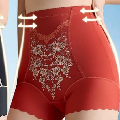 🥳HEISSER SALE 2026🥳💞50.000+ VERKAUFT!👵❤️ Damen-Slips mit Stickerei, hohem Bund und Bauchkontrolle