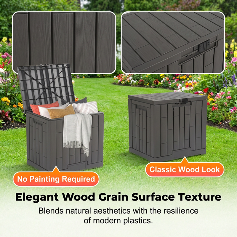 Waterproof Outdoor Storage Box with Lockable Lid
