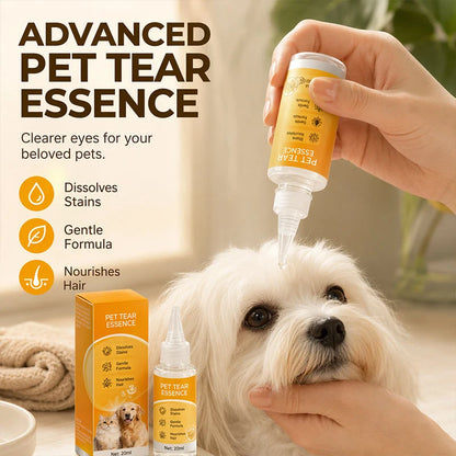 🐶✨ Sanfte Augenpflege für Haustiere – Reinigung der Augenpartie und tägliche Fellpflege👀