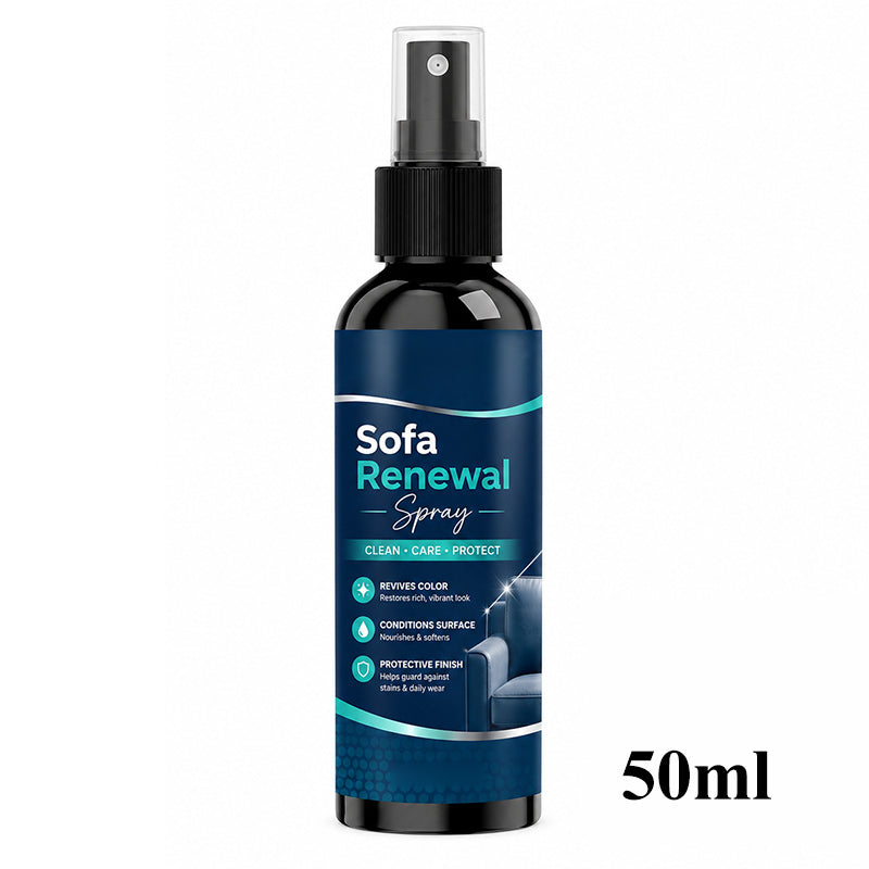 🥳2026 HEISSER VERKAUF🥳💞ÜBER 50.000 VERKAUFT!🧴🛡️Sofa-Erneuerungsspray – Pflegt intensiv, macht weich und beugt Rissen vor. Bildet einen unsichtbaren Schutzfilm gegen Flecken und Verschmutzungen. Geeignet für Sofas, Sessel und Hocker! 🌟✨