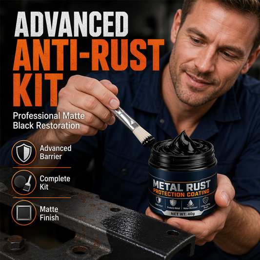 🥳HEISSER SALE 2026🥳💞50.000+ VERKAUFT!👵❤️  Schwarze Reparaturpaste zum Schutz vor Metallrost