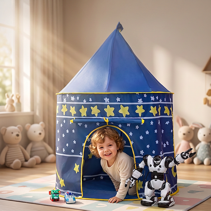 🥳HEISSER SALE 2026🥳💞50.000+ VERKAUFT!👵❤️  Kinderspielzelt mit aufrollbarer Tür