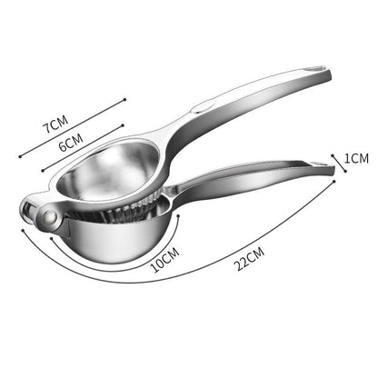🥳HEISSER SALE 2026🥳💞50.000+ VERKAUFT!👵❤️  Hochwertige manuelle Zitronenpresse aus Metall