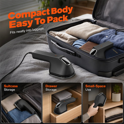 🧥 3-in-1-Handdampfbügeleisen – tragbar, kompakt und perfekt für Reisen – entfernt Falten schnell und einfach ✨🧳