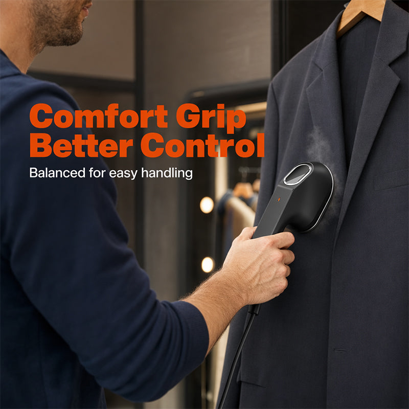 🧥 3-in-1-Handdampfbügeleisen – tragbar, kompakt und perfekt für Reisen – entfernt Falten schnell und einfach ✨🧳