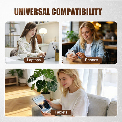 🥳HEISSER SALE 2026🥳💞50.000+ VERKAUFT!👵❤️  Verbesserter kabelloser HDMI‑Adapter S850 Typ‑C, 50 m, Ausgabe 1080p mit 60 Hz, Plug & Play, 5G + 2,4G und Audio zur Verbindung von Handys, Tablets, Laptops und PCs mit Monitoren